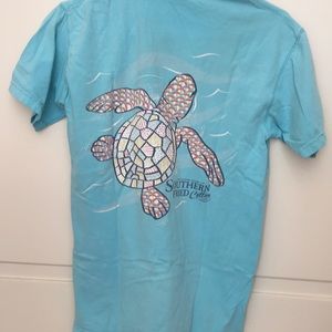 Southern Fried Cotton Turtle Shirt